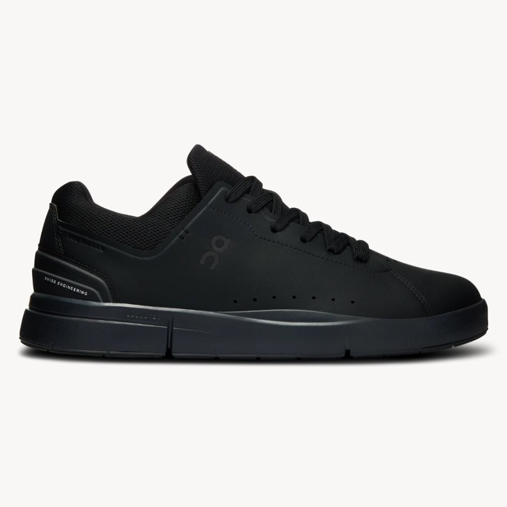 On Running Men's THE ROGER Advantage Black Athletic Sneakers